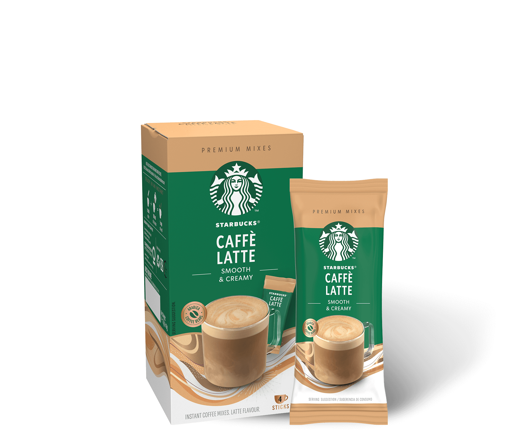 Caffè Latte Premium Instant Coffee | Starbucks® at Home